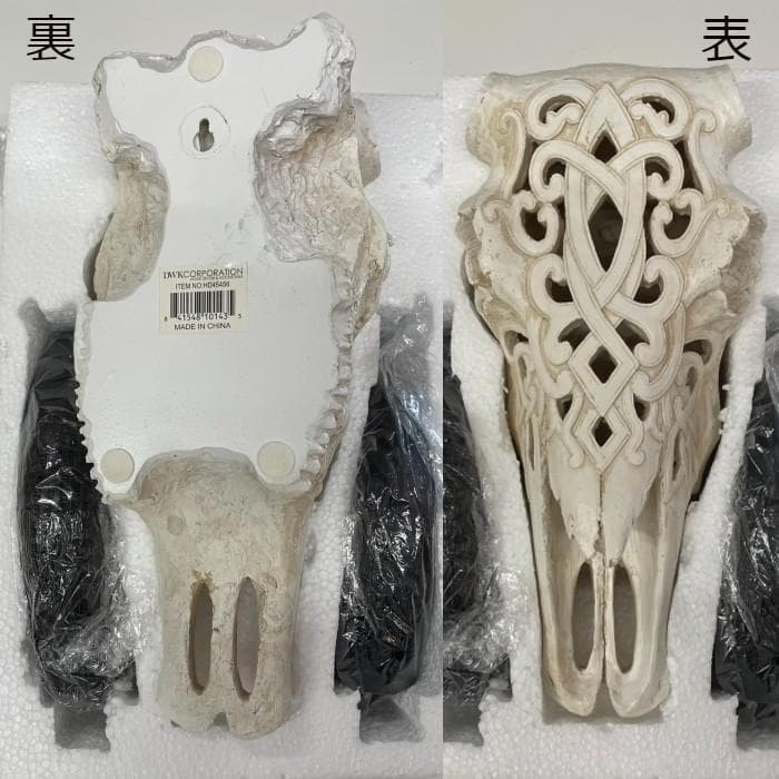 インテリア ウエスタン＆ネイティブ スカル フック 19 アメリカン 雑貨