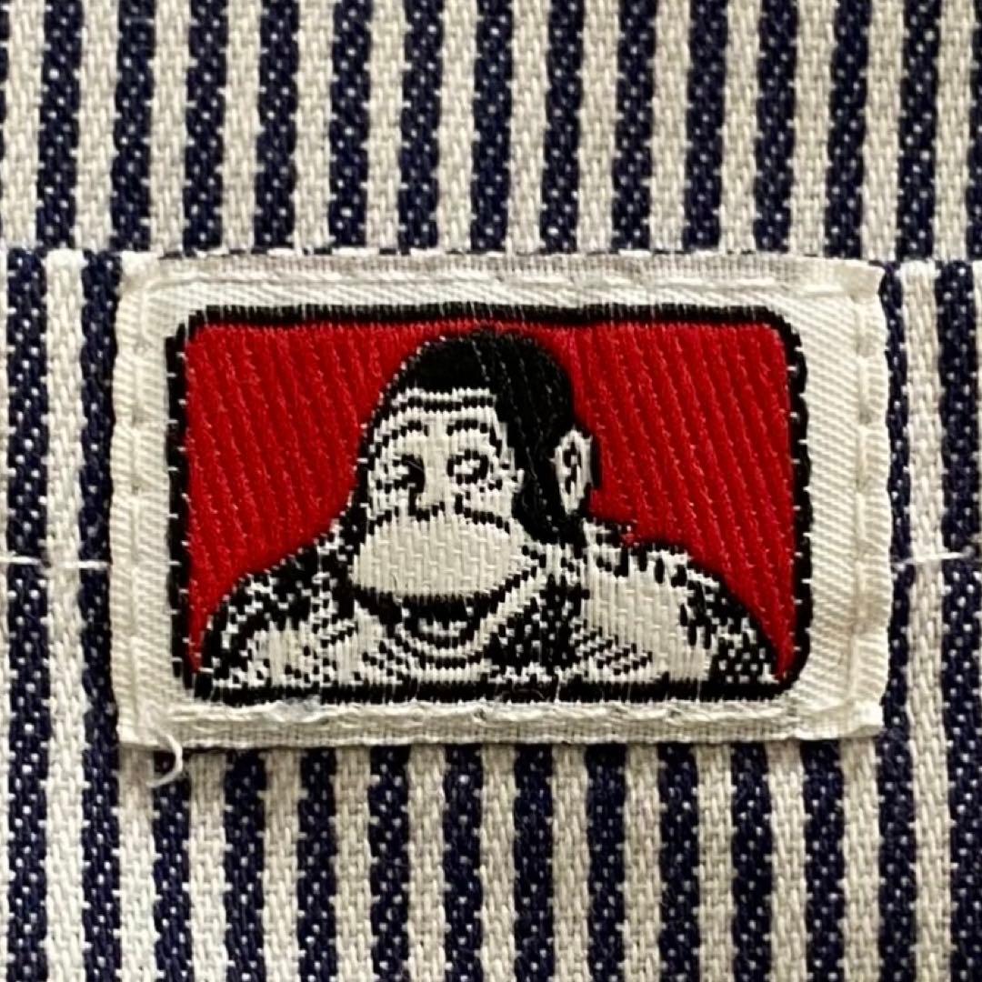 トップス BEN DAVIS 1990s USA Hickory L/S Shirts M