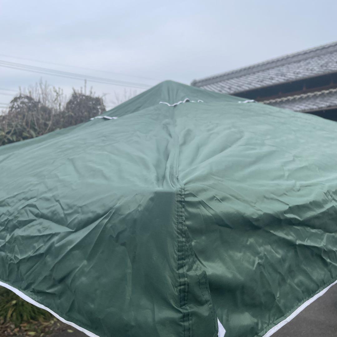 FIELDDOORタープ3m×3m UVカット耐水 サイドシート 2枚付き