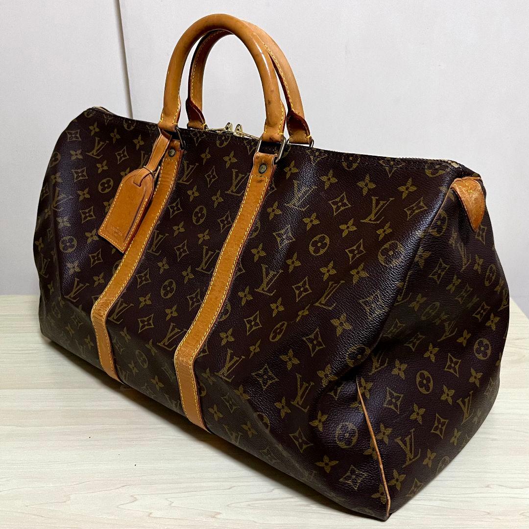 Louis Vuitton モノグラム　ボストンバッグ　ヴィンテージ