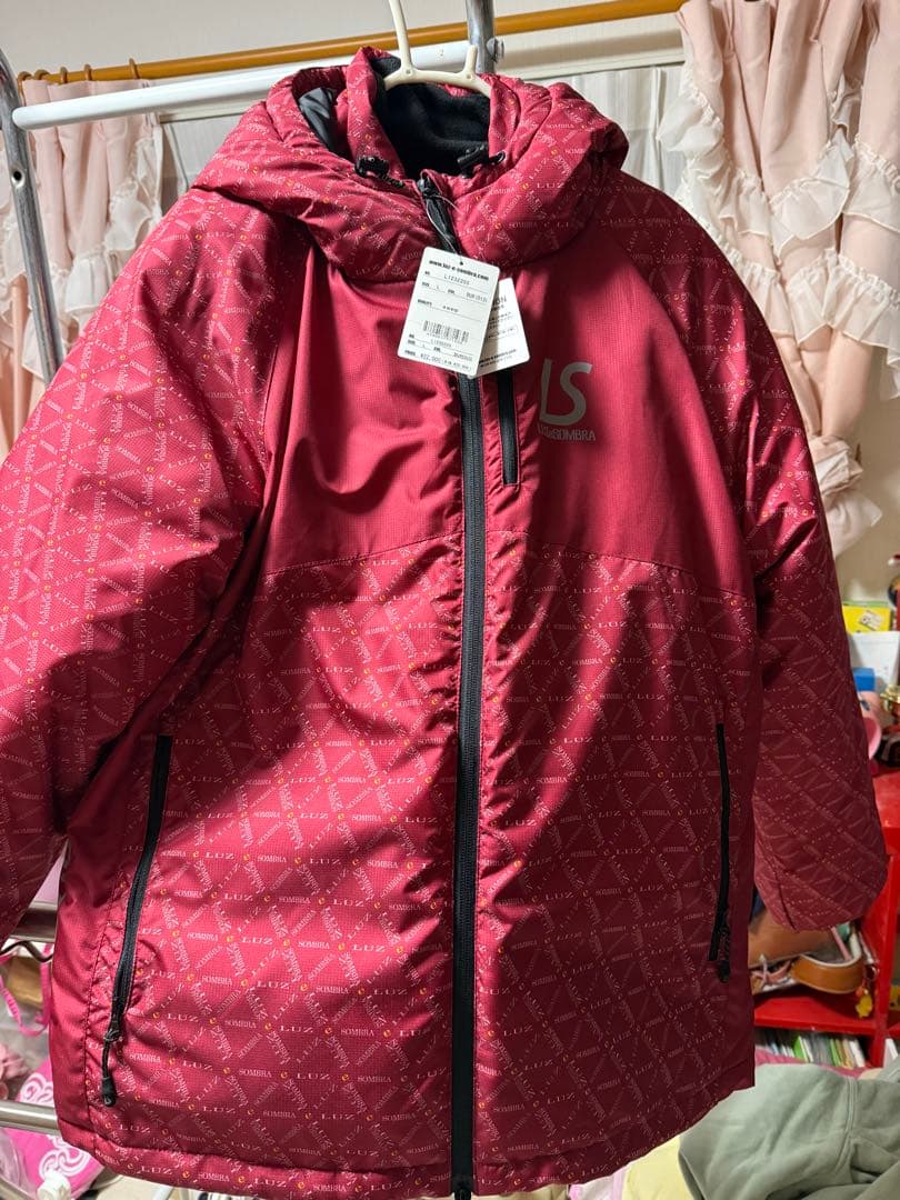 Luz e Sombra ベンチコート L バーガンディ