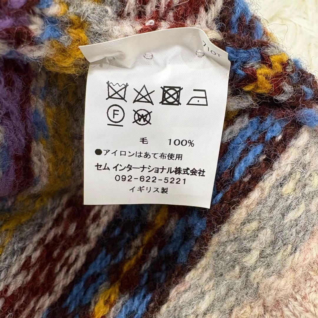 メ*キ様 【タグ付き】　Jamieson’s ジャミーソンズ　ニットカーディガン