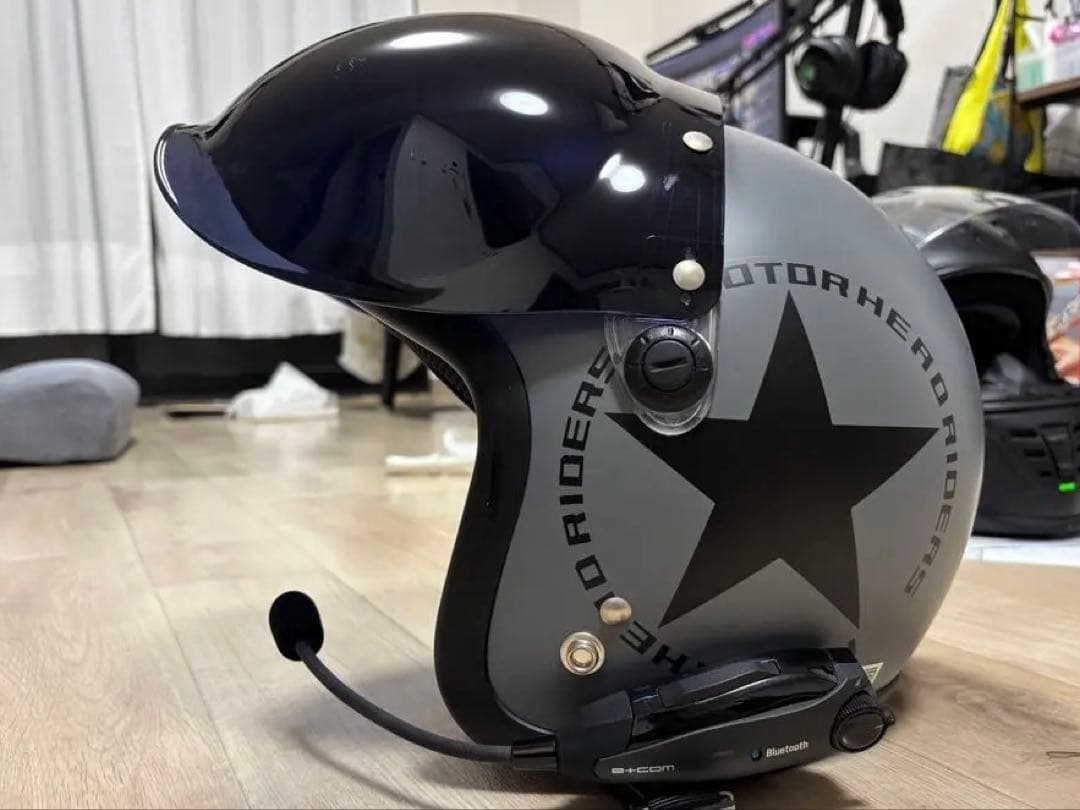 ビーコム4X Lite ライト ジェットヘルメットセット