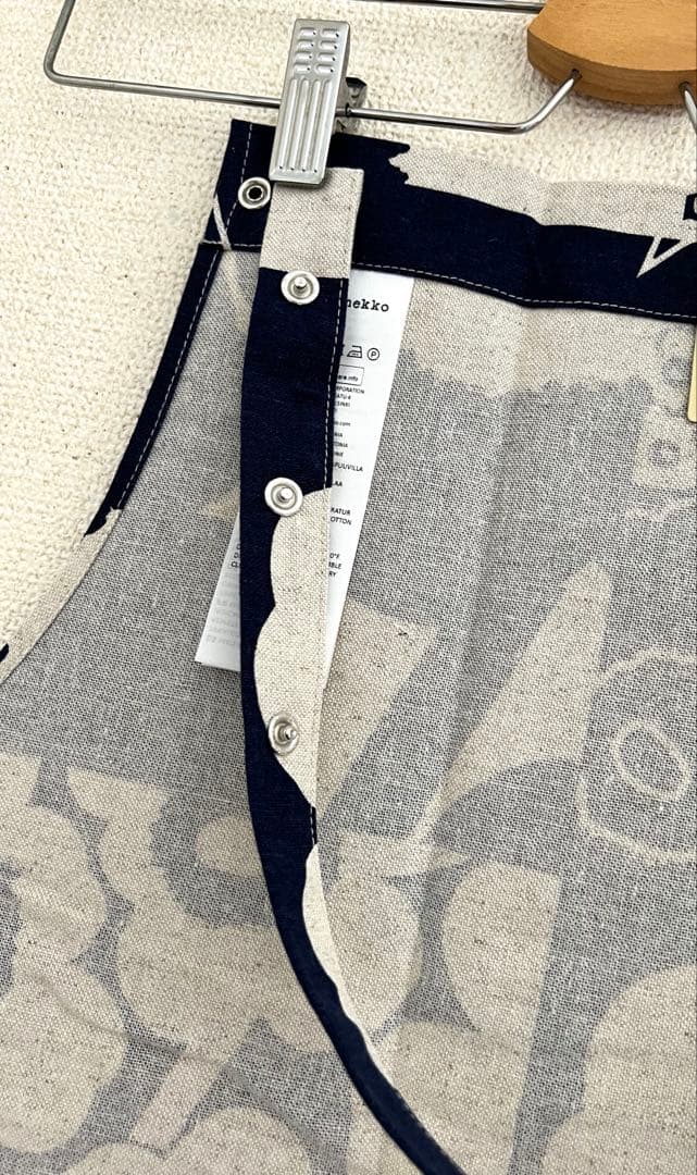 ✨新品未使用　マリメッコ　marimekko 60周年　ウニッコ　エプロン✨