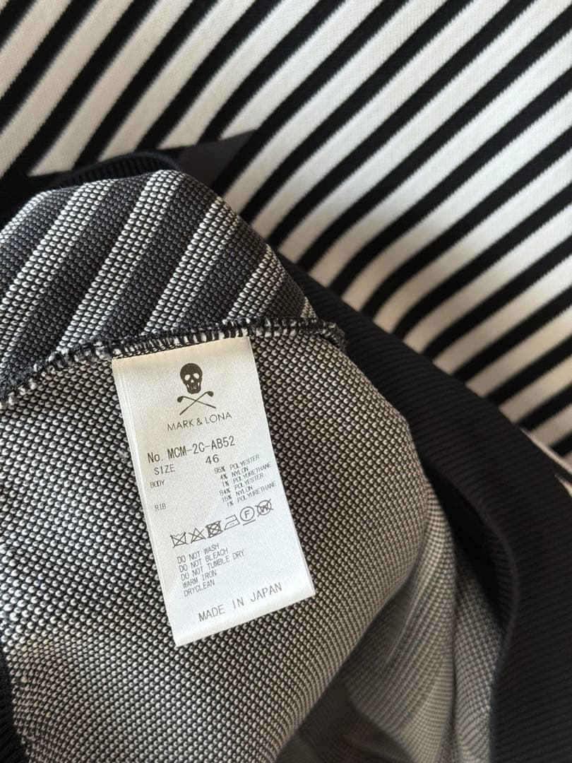 美品 ★ MARK&LONA ニット セーター マーク&ロナ 正規品 ブラック