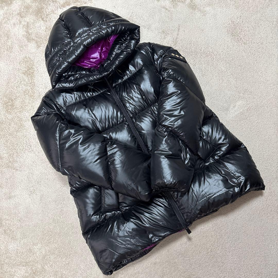 【超美品‼️】TATRAS ブラック ダウンジャケット オーバーサイズ