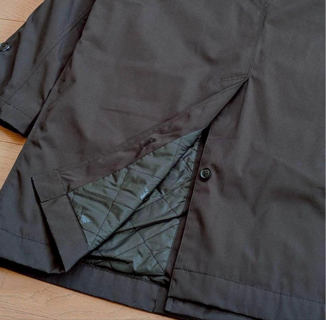 極美品 試着のみ パープルレーベル ステンカラーコート nanamica