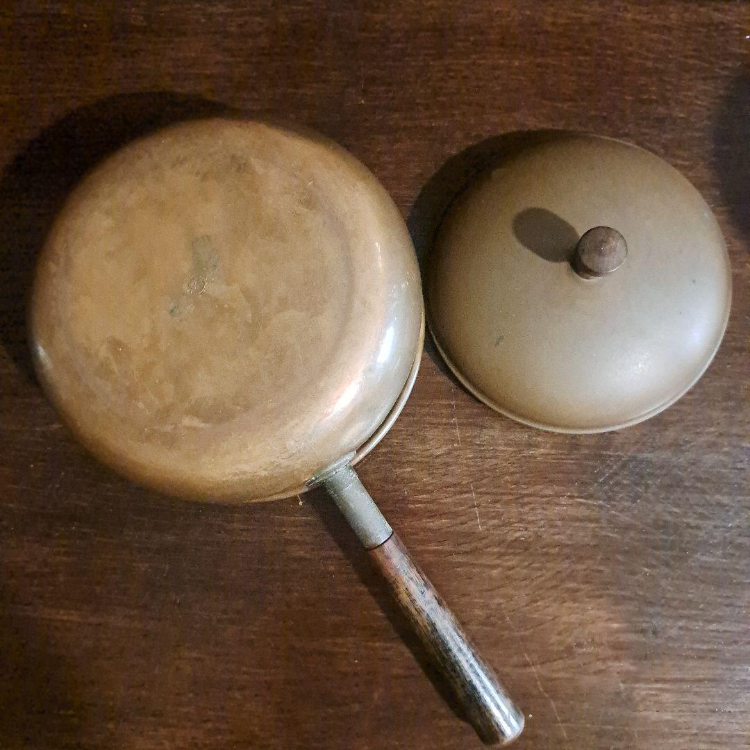 銅製　チーズホンデュ鍋