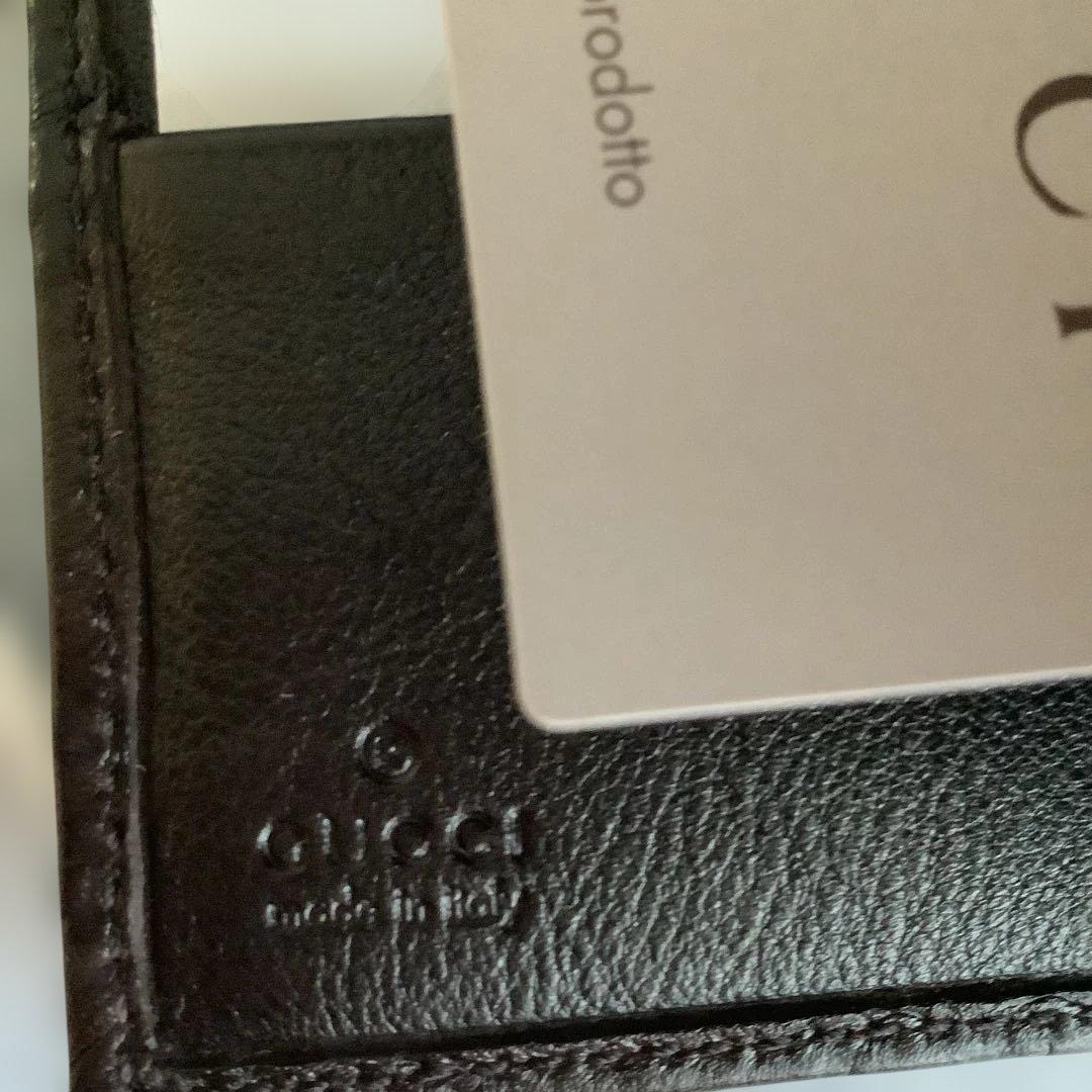 GUCCI メンズ2つ折り財布