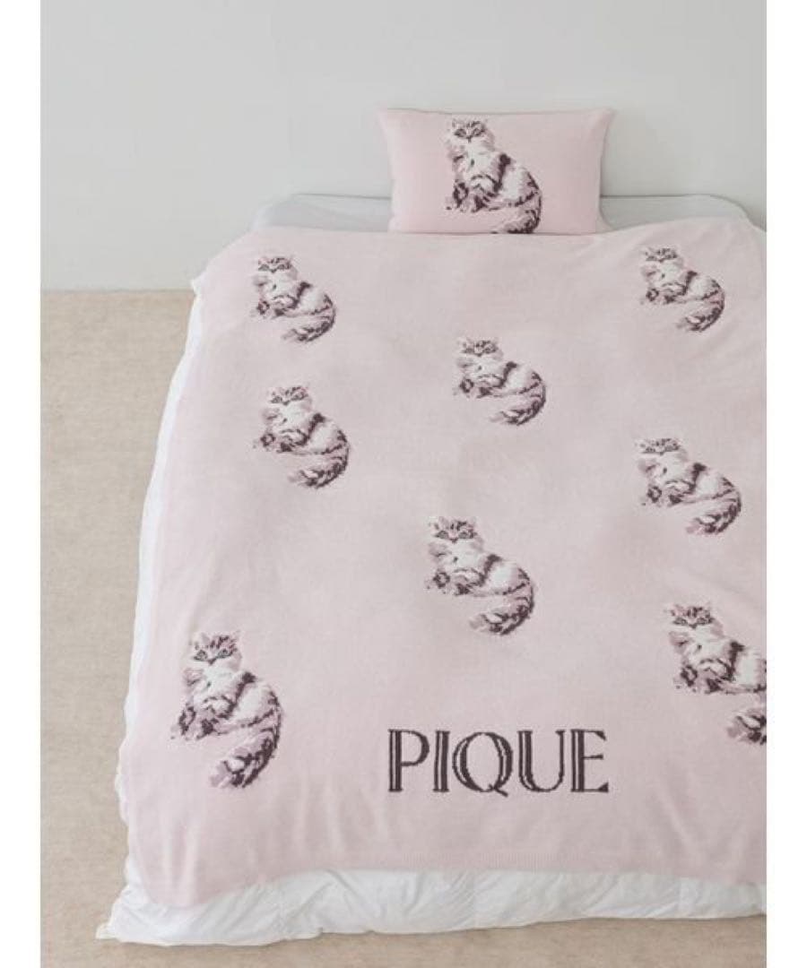 新品 gelato pique【cat】ジャガードマルチカバー