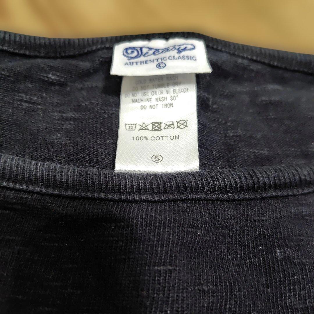 tieasy ティージー ⑤　ブラック　カットソー