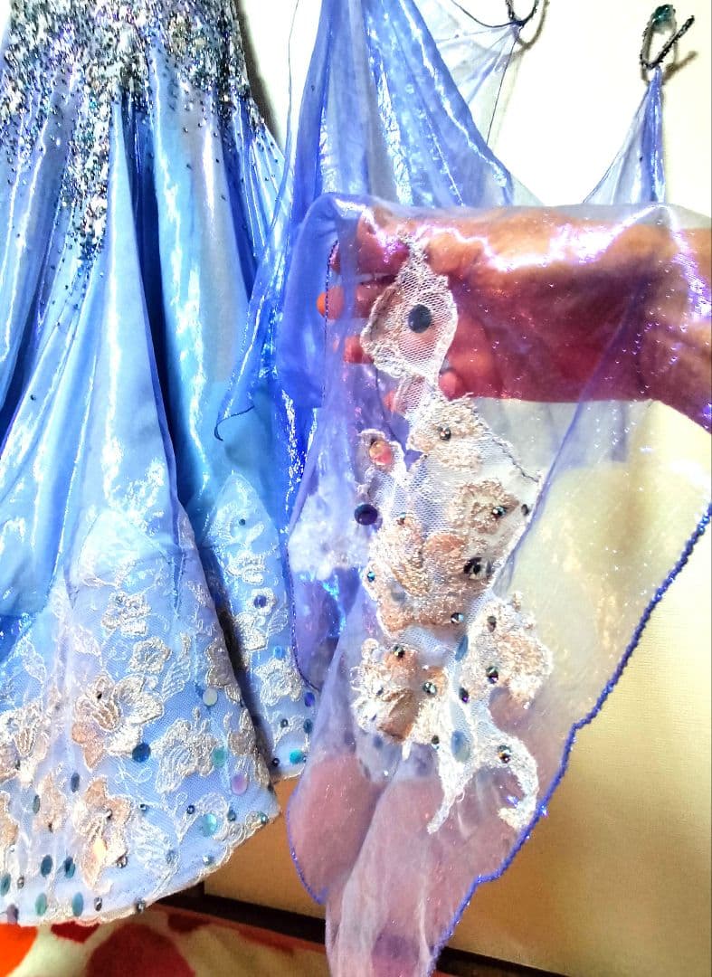 社交ダンス♡モダン　スタンダードドレス