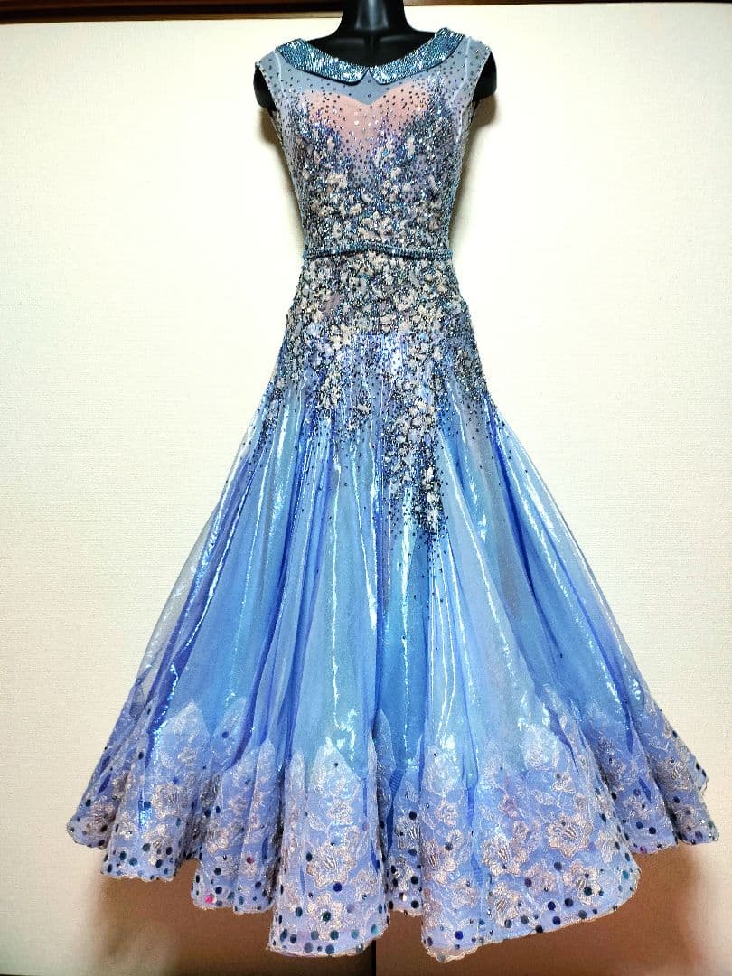 社交ダンス♡モダン　スタンダードドレス