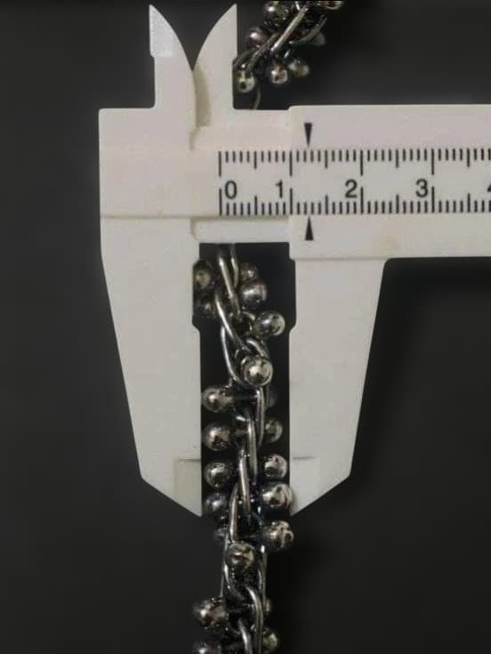 Vintage DNA チェーンリンク ネックレス シルバー925