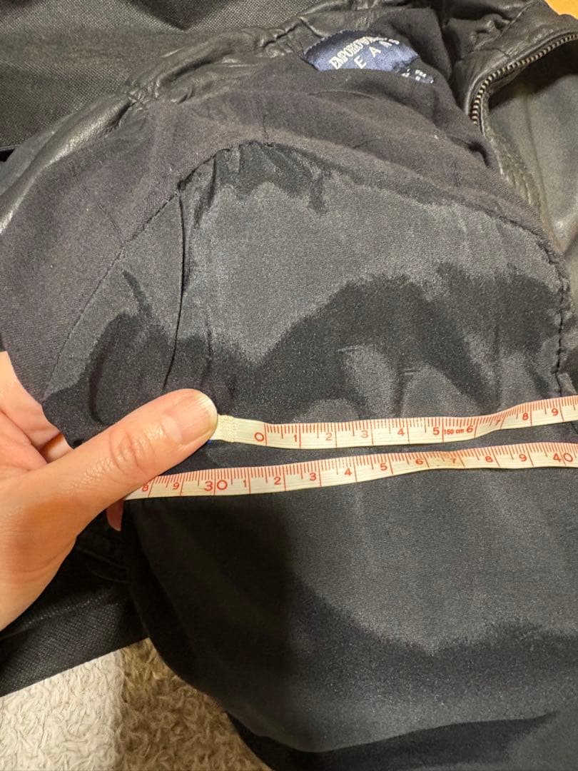 EMPORIO ARMANI JEANS レザージャケット