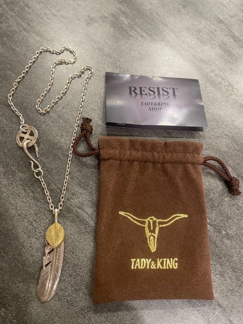 TADY&KING 羽根デザイン ネックレス