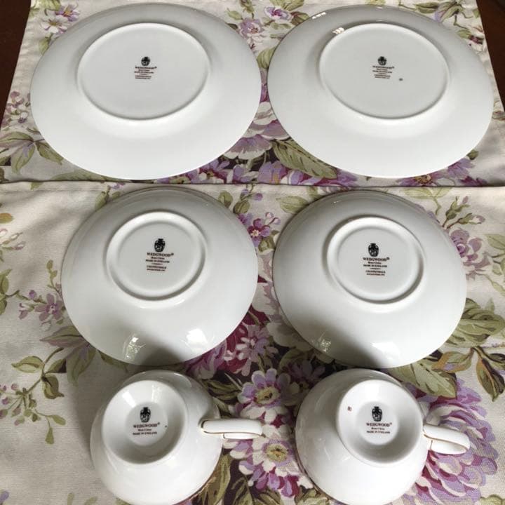 【未使用美品】ウェッジウッド★チッペンデール★トリオ　ペア