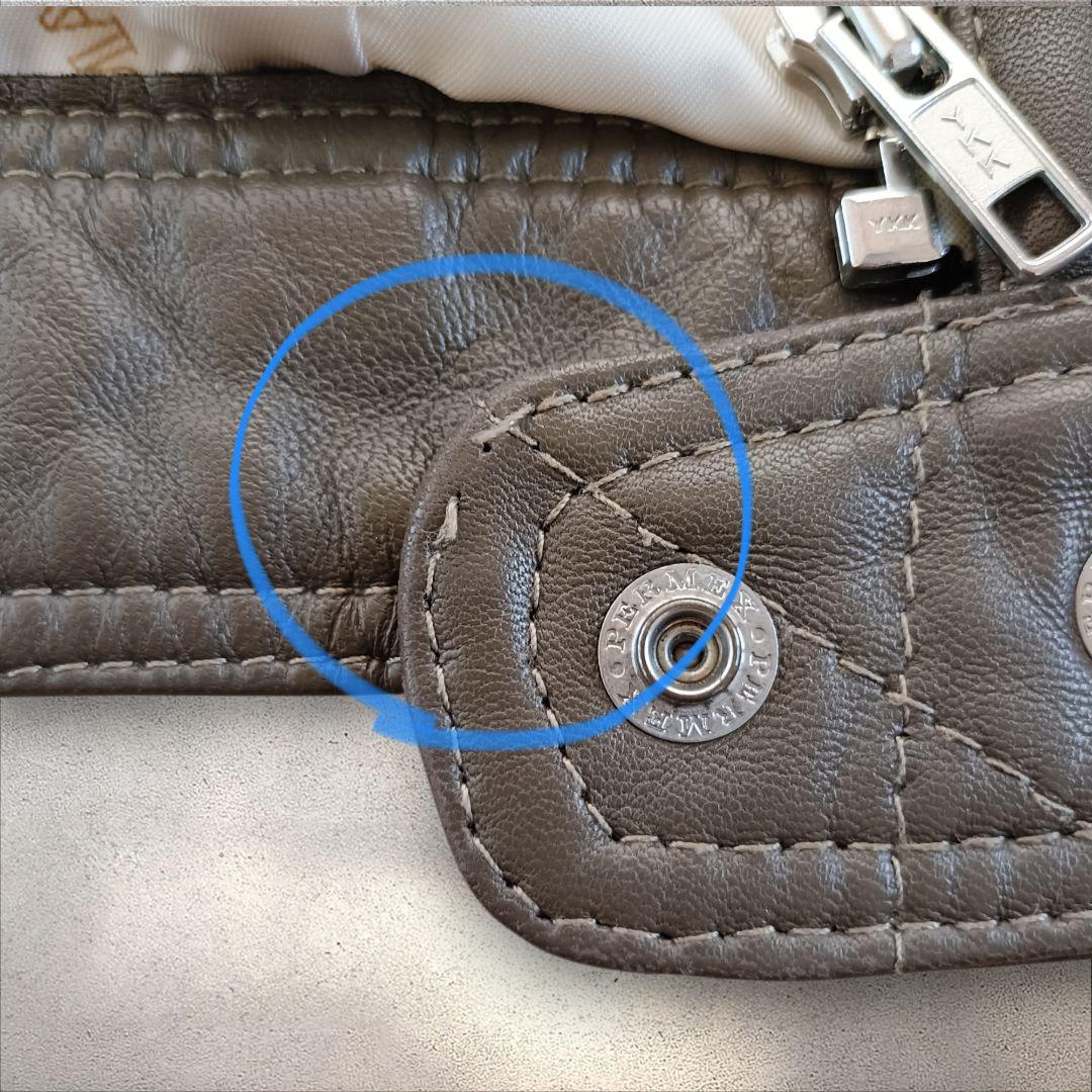 【美品✨️】BALMAIN ラムレザーキルティングジャケット サイズ9(М)