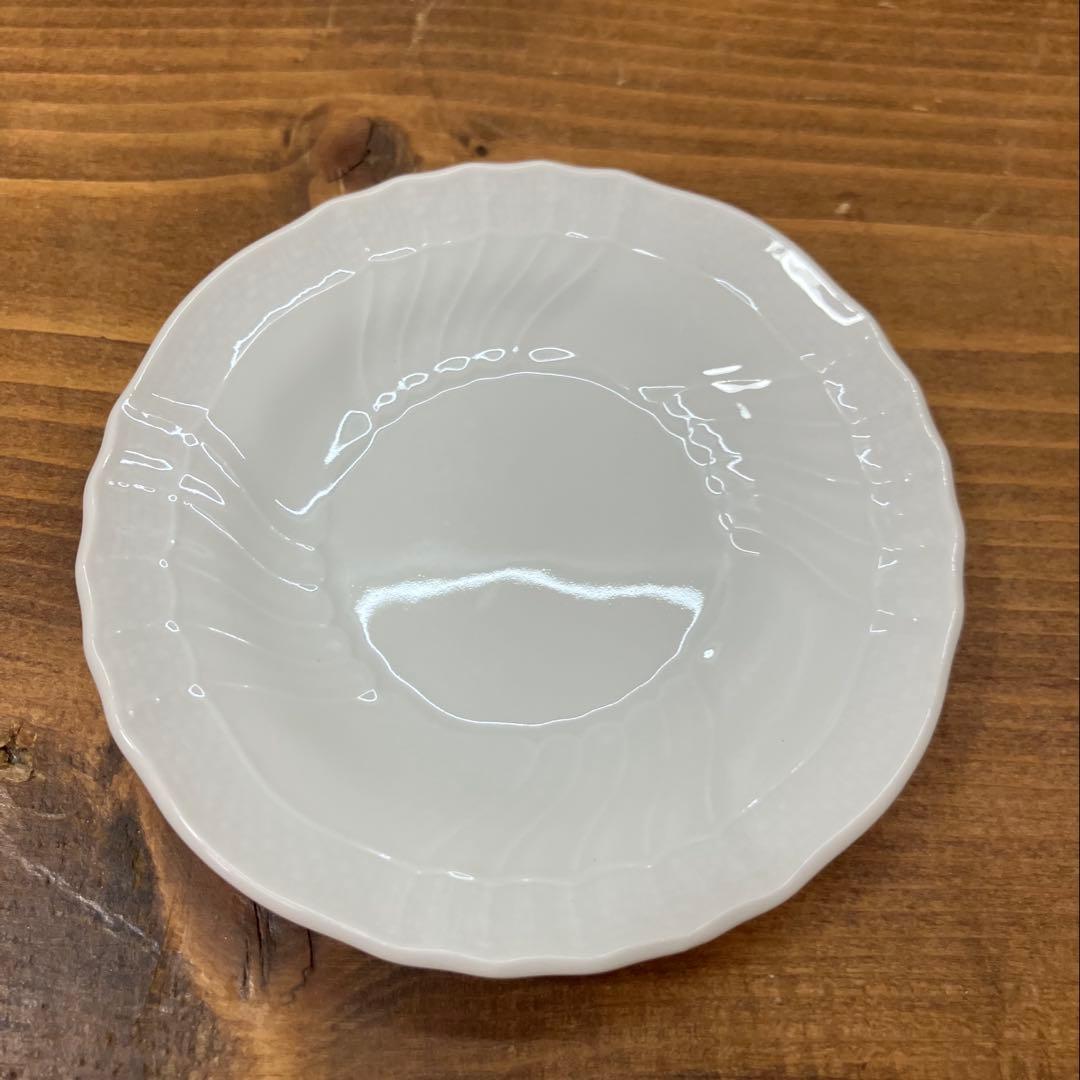 ⑦リチャードジノリ　ベッキオホワイト ミニプレート9cm