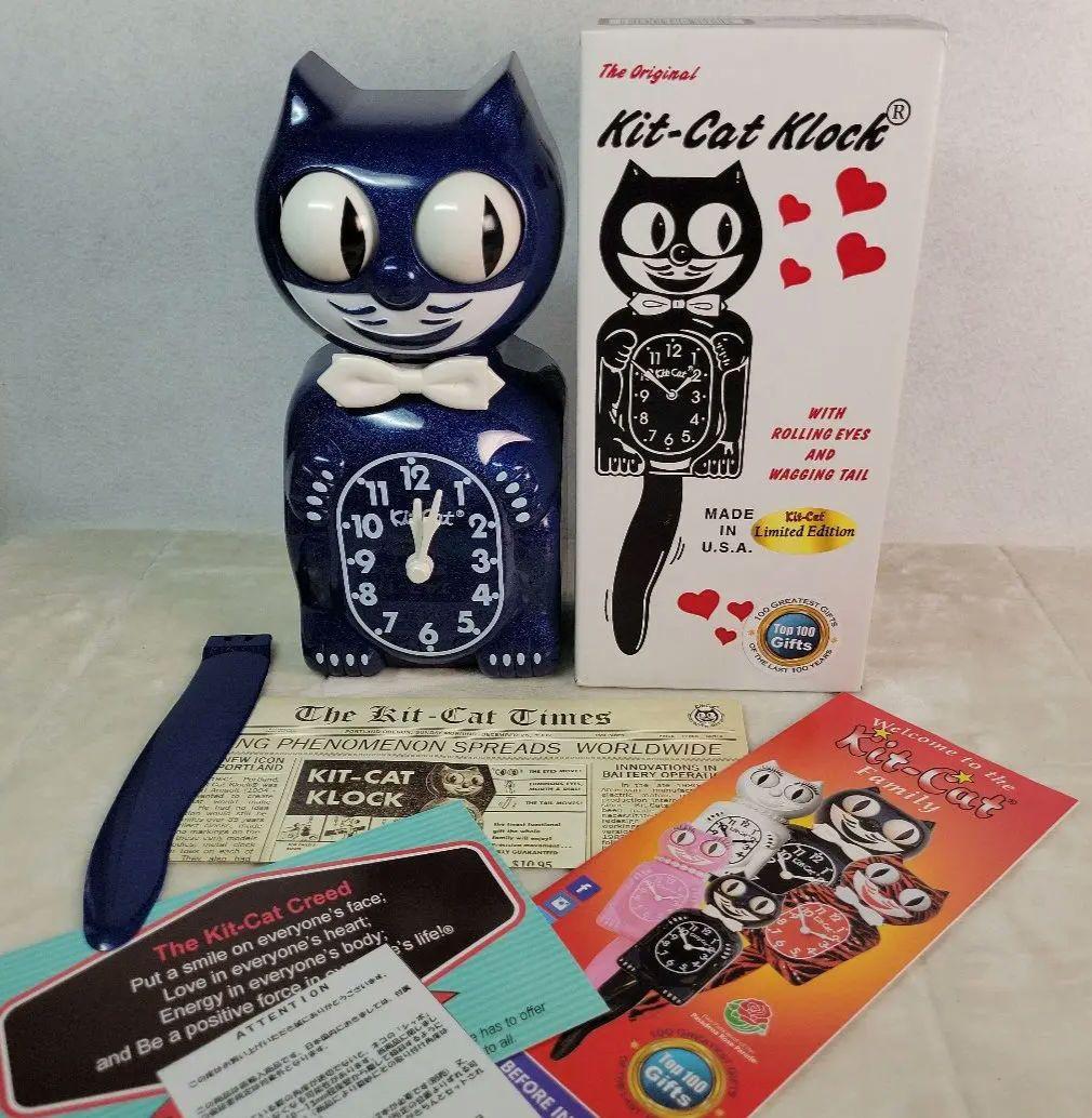 キットキャットクロック Kit-Cat klock 猫 ねこ 掛け時計 希少
