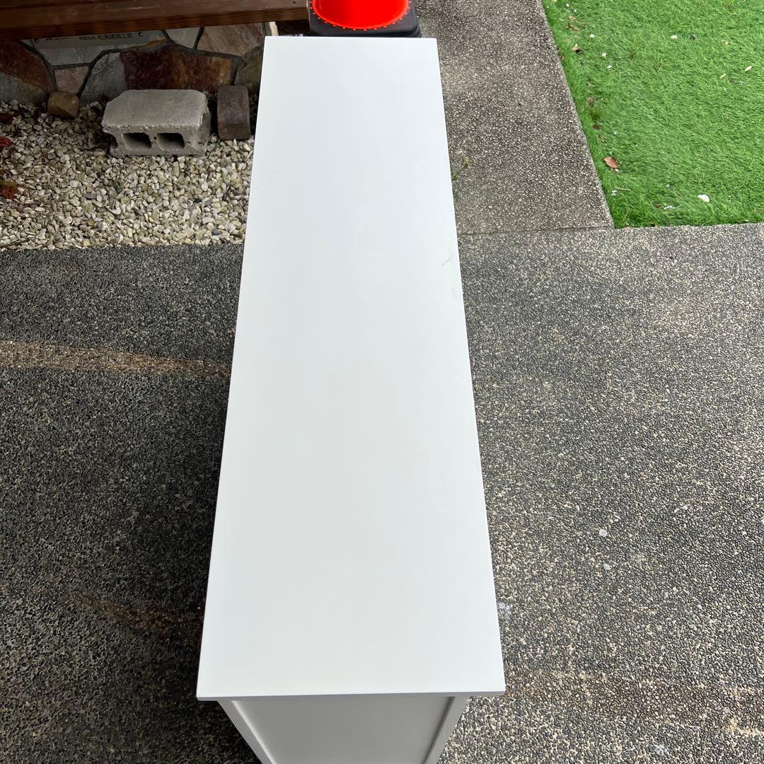 キッチンカウンター　サイドボード　キャビネット　ホワイト