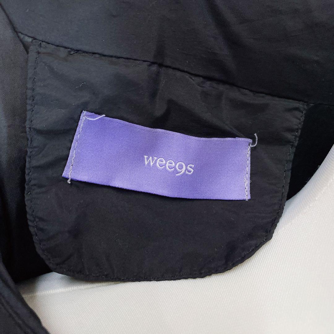 wee9s パーフェクトシルエットダウン ブラック マフラー付き F
