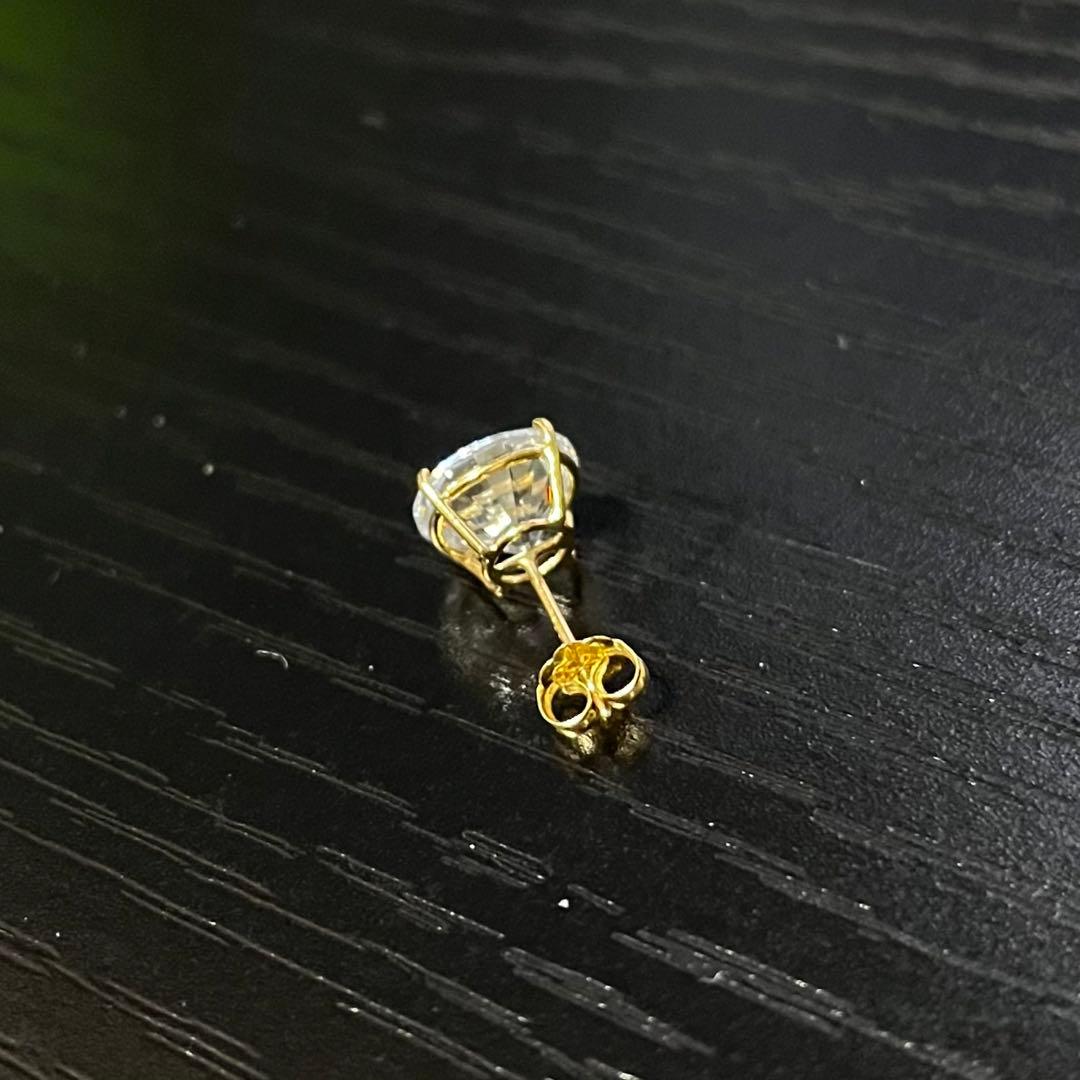 AVALANCHE アバランチ 14Kイエローゴールド スタッズピアス 8mm