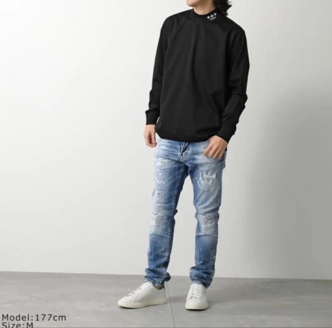 2025年新作 現行品タトラス MIBEILO ロンT モックネック 長袖 黒