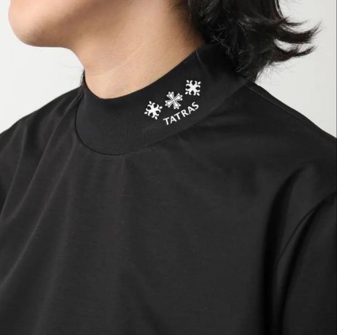 2025年新作 現行品タトラス MIBEILO ロンT モックネック 長袖 黒