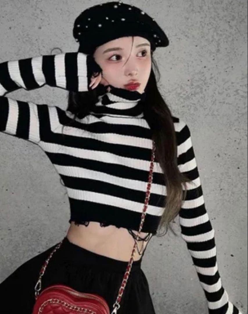 Darichミニ丈トップス