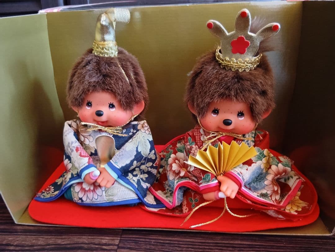 本日のおすそ分け∼モンチッチお雛様セット