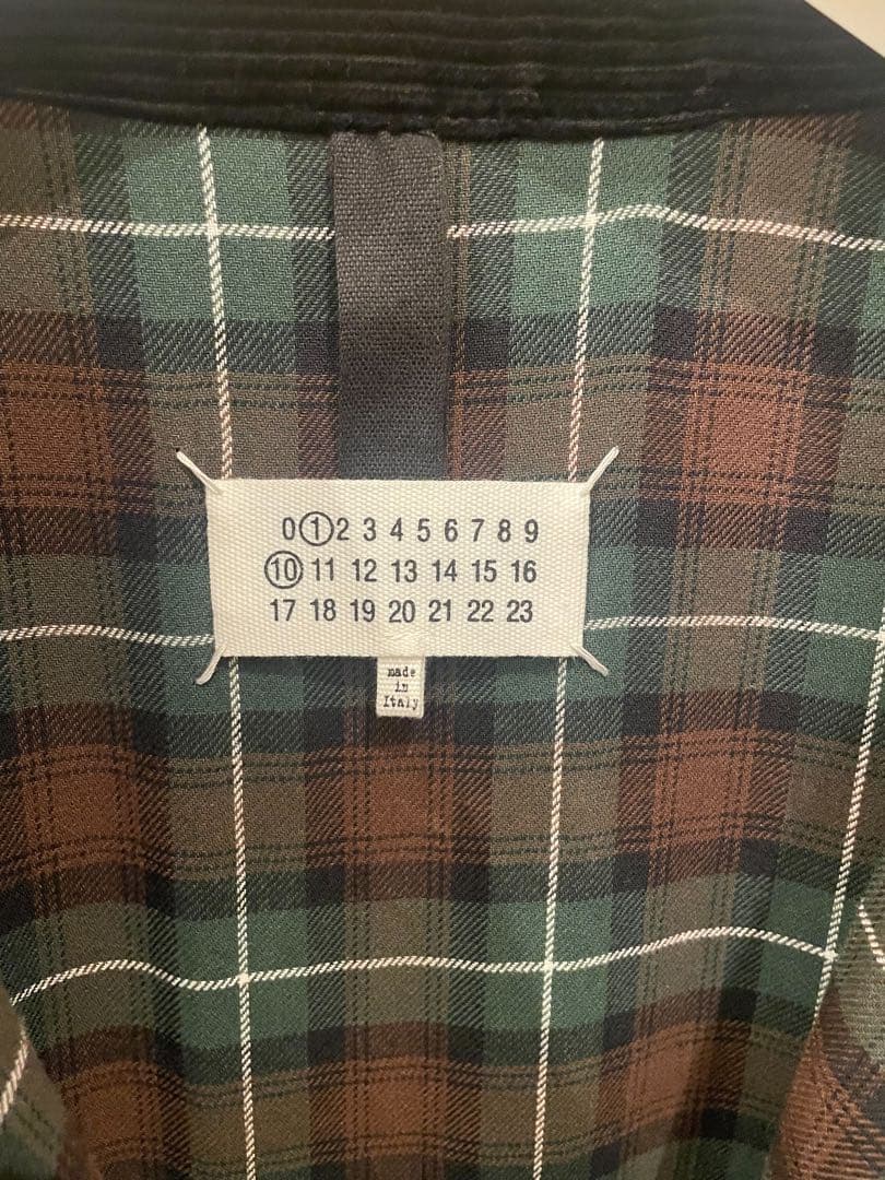 メゾンマルジェラ　ワックスコート　コート　48