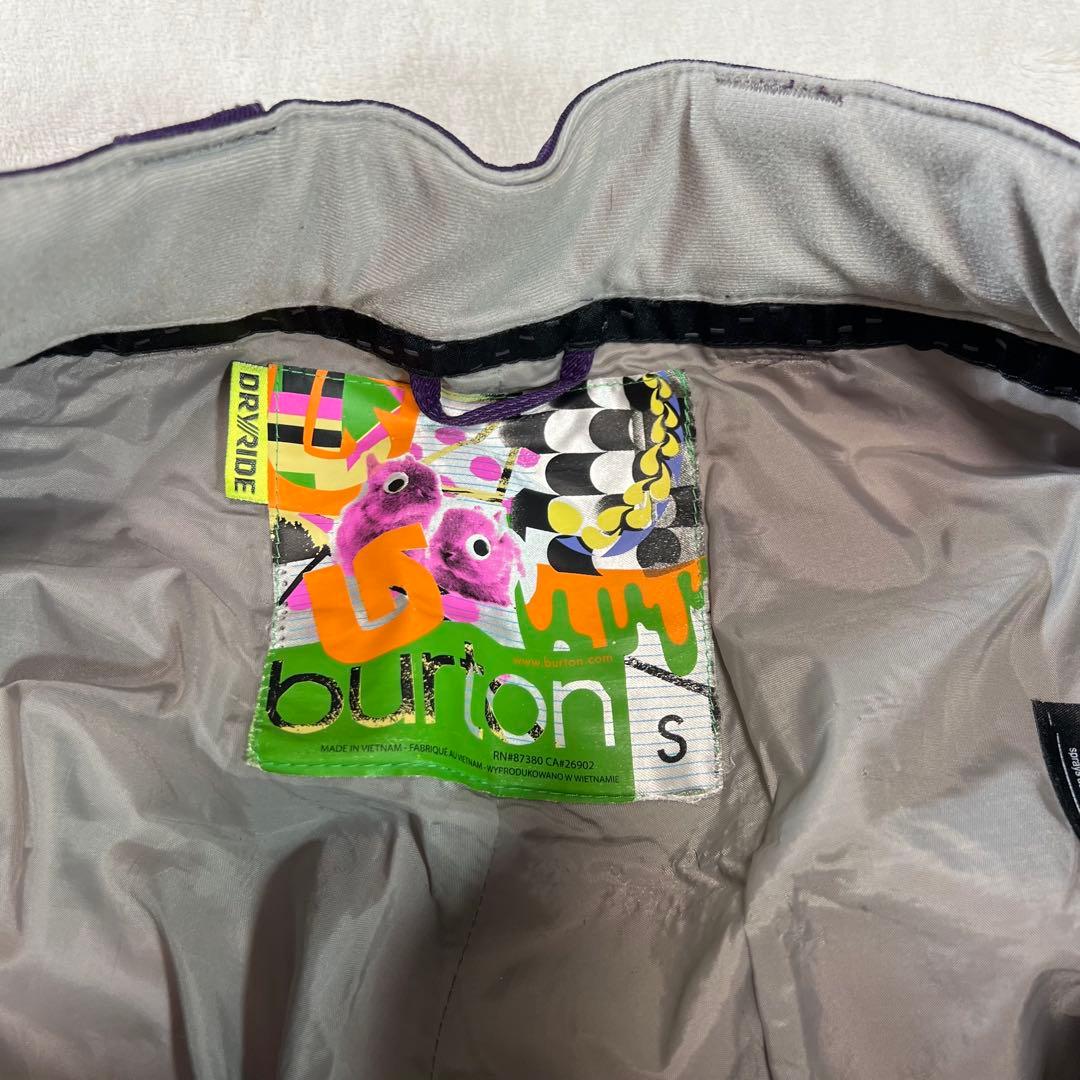 Burton バートン　スノーボードパンツ S パープル