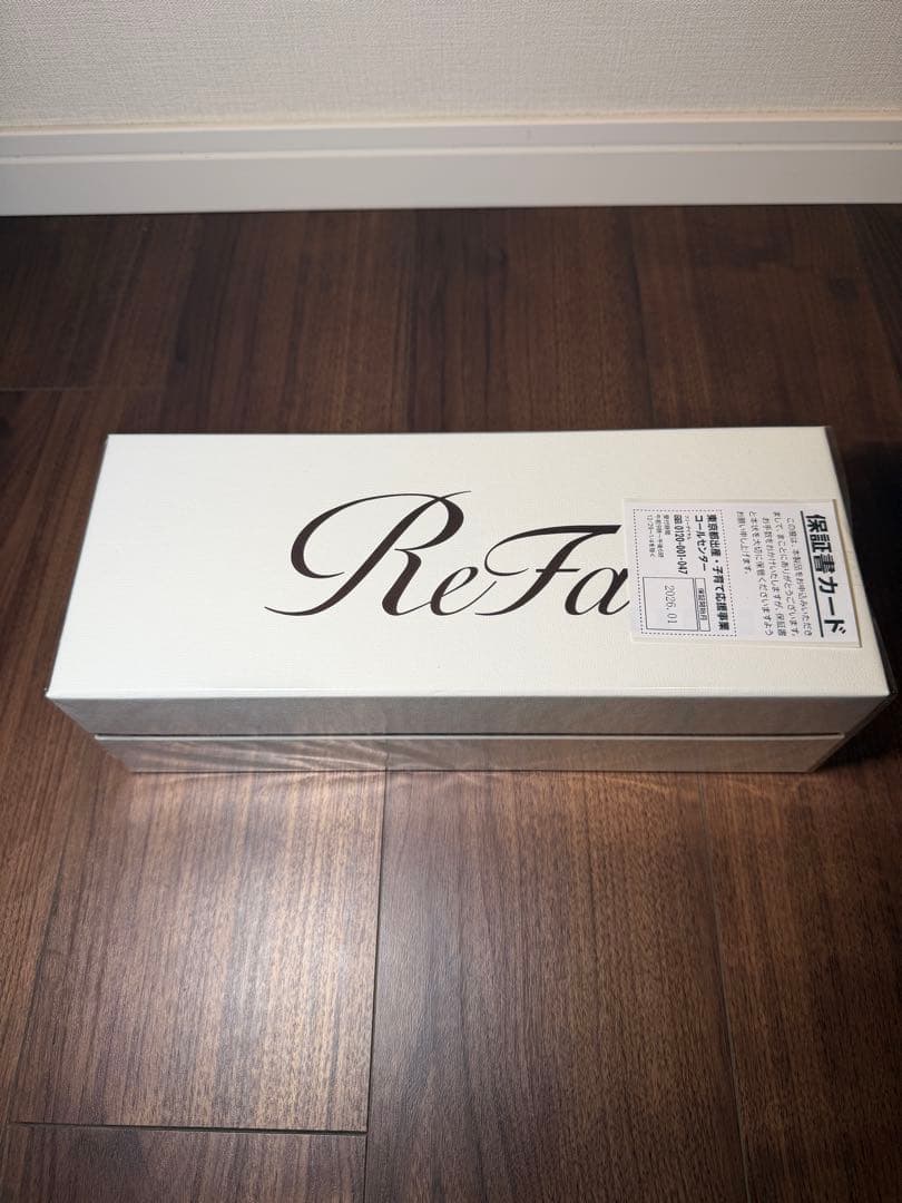 新品未使用品 ReFa リファファインバブルQ ホワイト