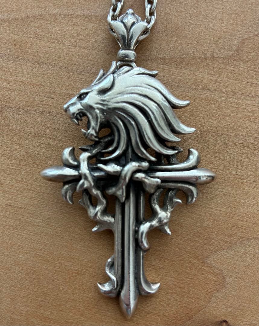 ファイナルファンタジーⅧ スリーピングライオンハート　ネックレス　SV925