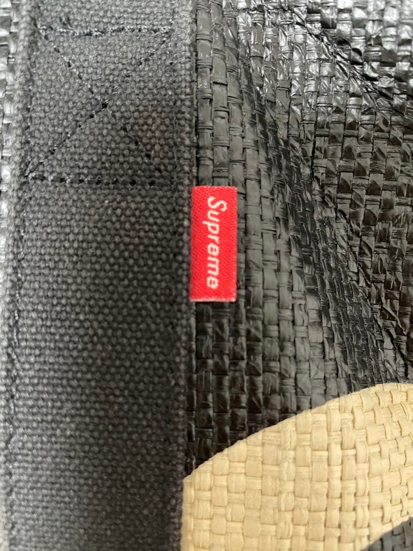 シュプリーム）Raffia Tote（ラフィア トートバッグ）