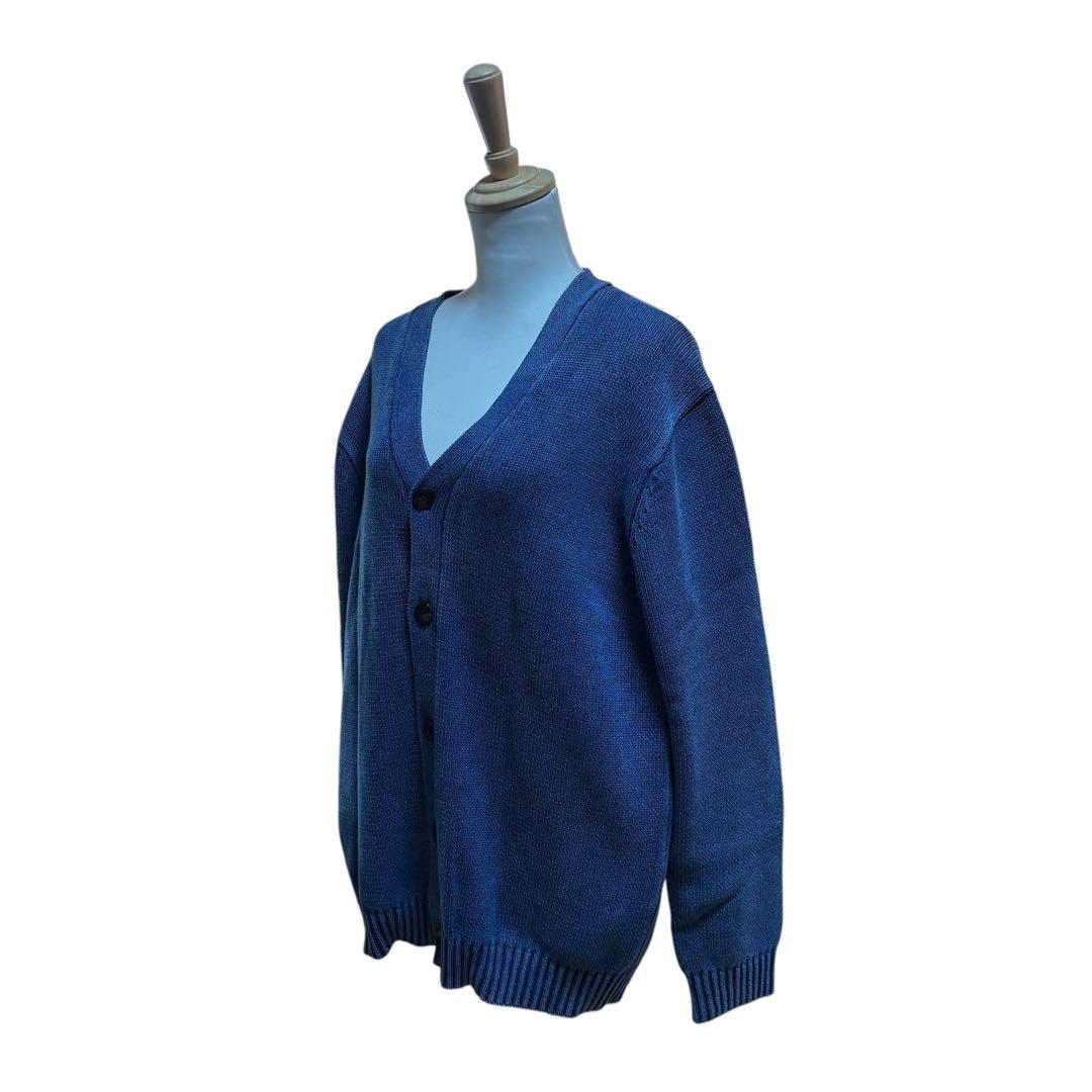 ロンハーマン Ron Herman インディゴ 染め デニム カーディガン 美品