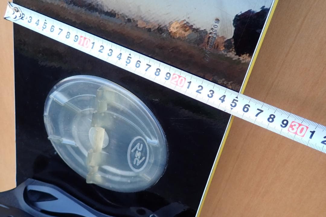 ATLANTIS スノーボード 黒色 バインディング付き