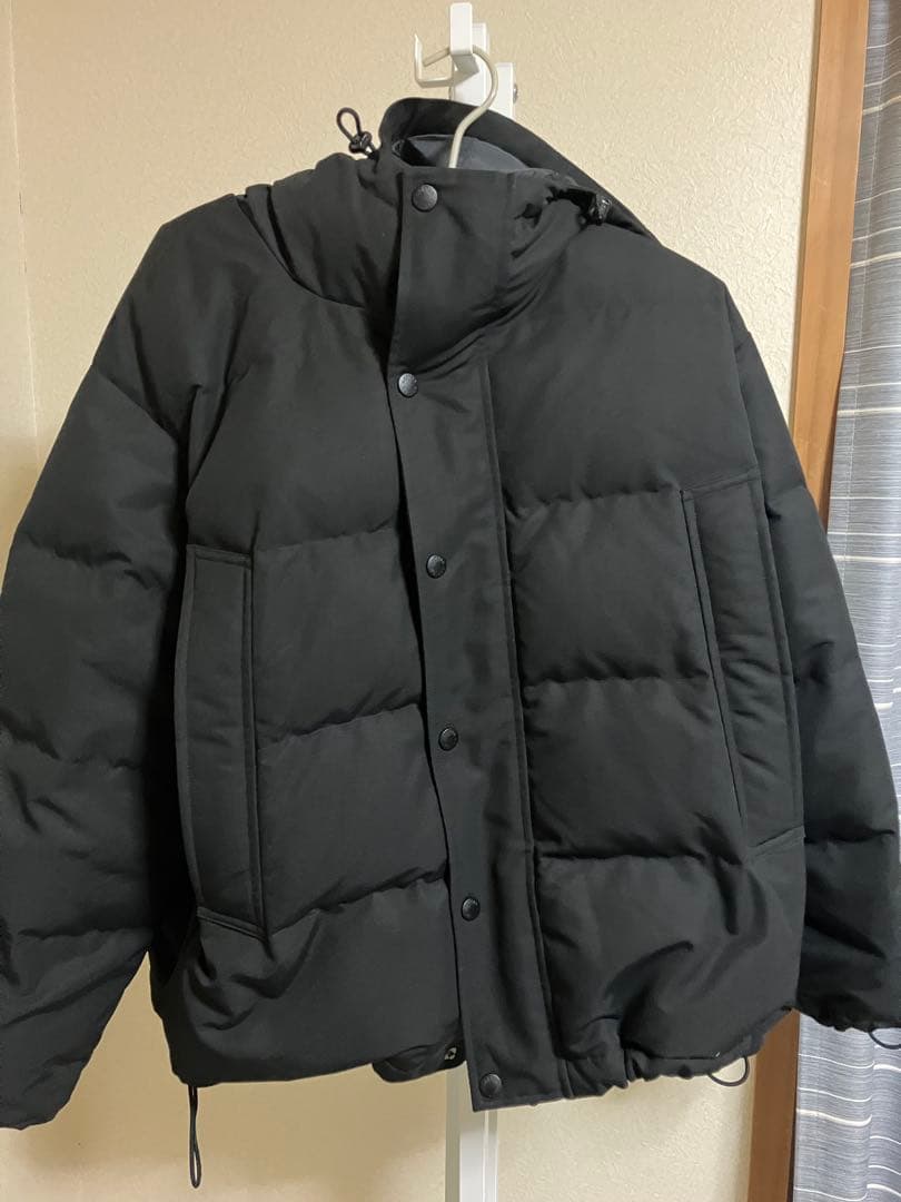 DANTON オーバーサイズ フーデッド ダウンジャケット DT-A0008