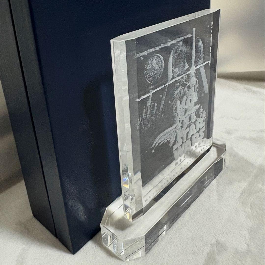 スターウォーズウィークエンド2004 ミッキー＆ミニー クリスタルスタンド