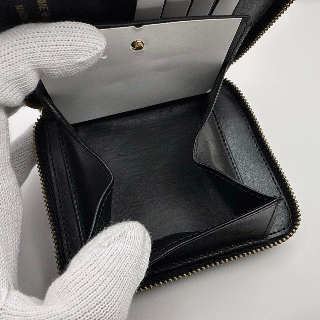 ゆう 様 【未使用級】コムデギャルソン 財布 FAT TORTOISE 黒.