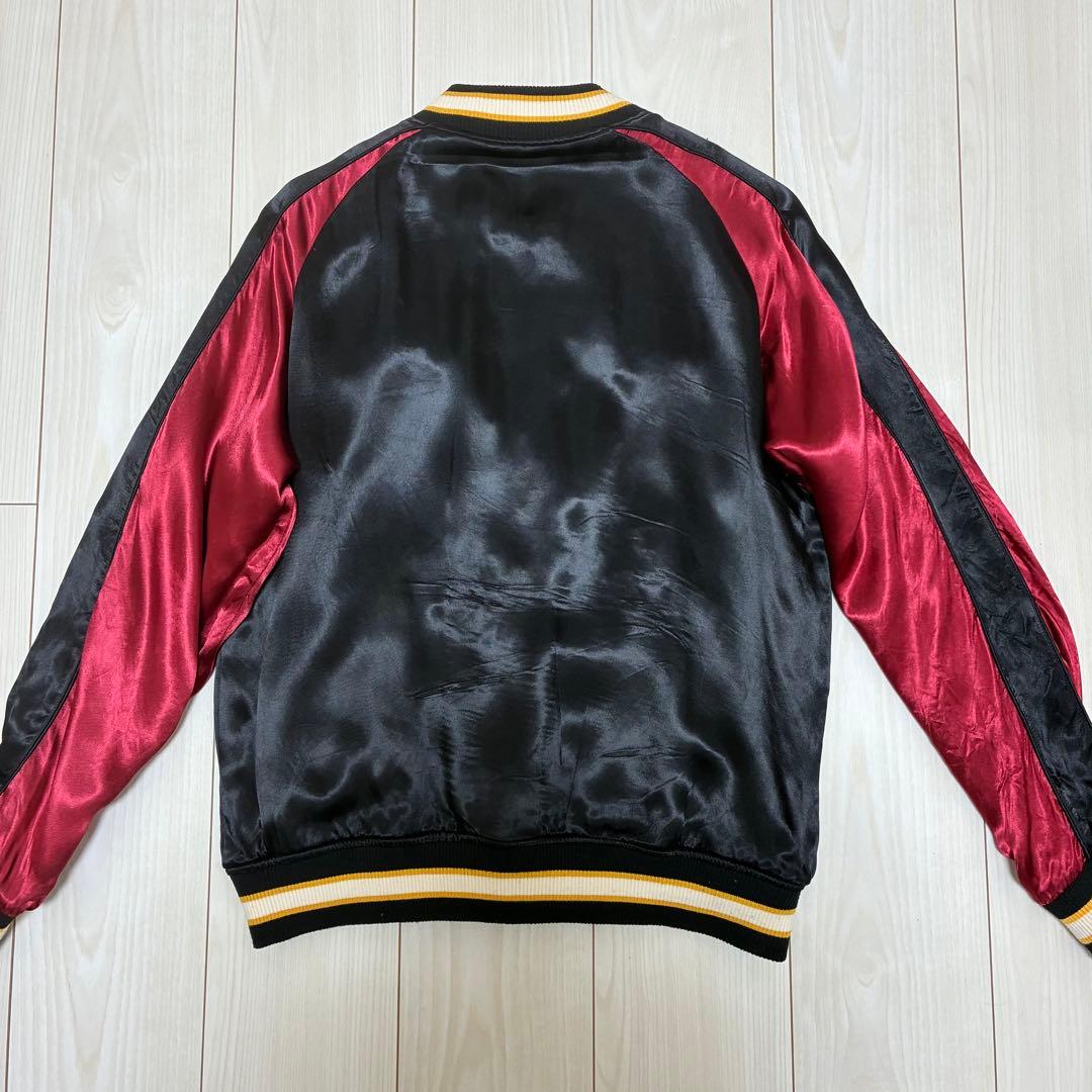 ウ*ー様 スカジャン リバーシブル スヌーピー コラボ 刺繍　L