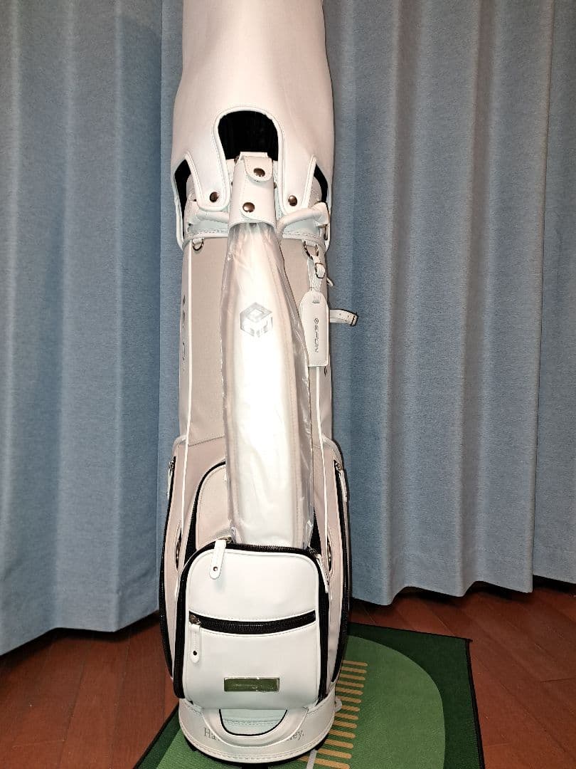 EPON ホワイト キャディバッグ カバー付き