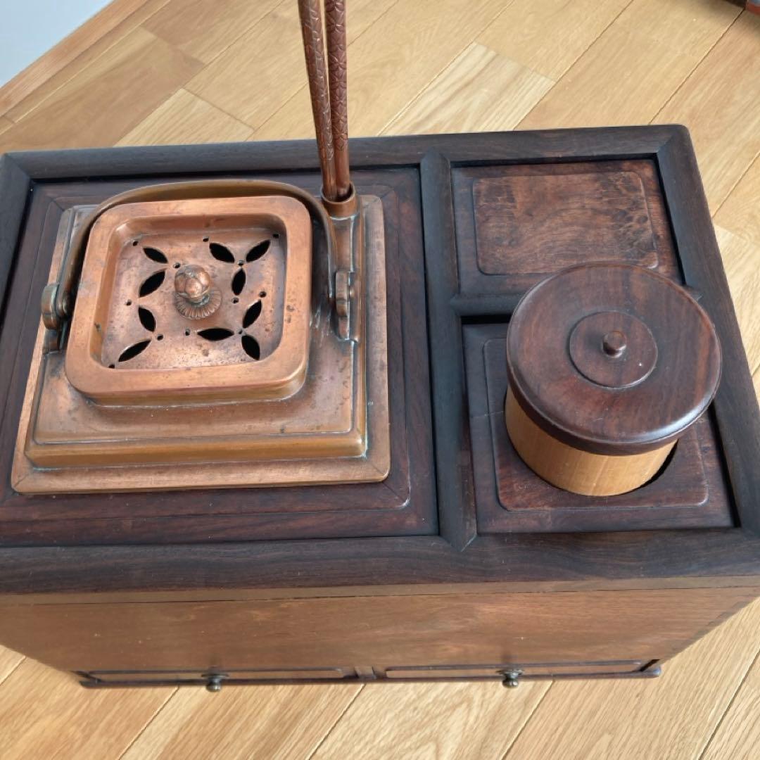 煙草盆　火鉢　骨董