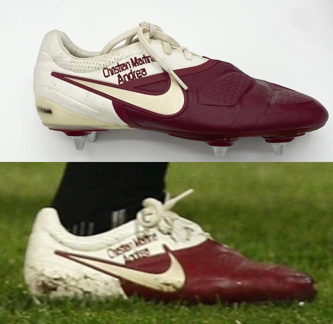 カンナバーロ　実使用　スパイク　ユベントス　イタリア代表　選手支給品