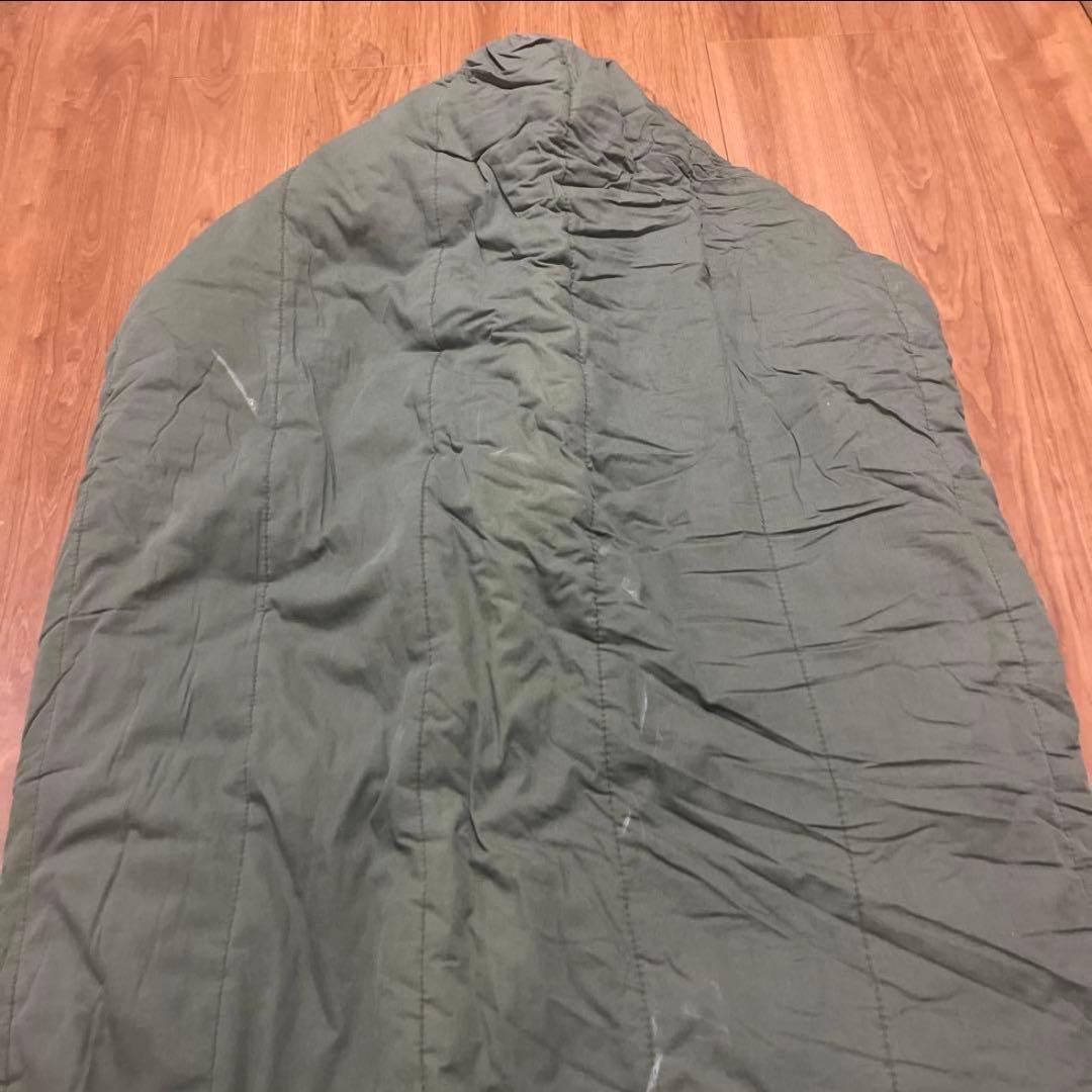 米軍　実物　SLEEPING BAG スリーピングバッグ　ODグリーン　④