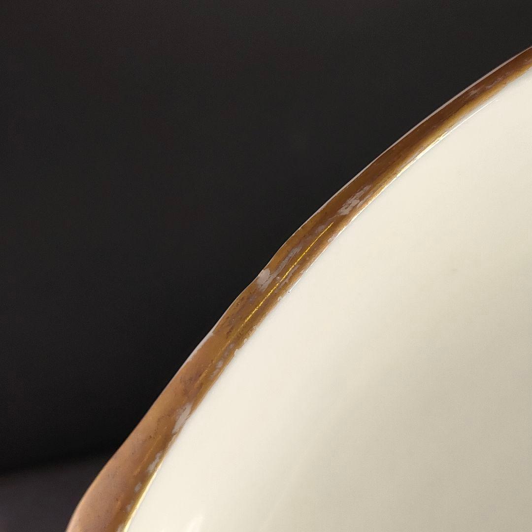 C10-3/金彩波文銘々皿 大皿10客・小皿10客/和食器/懐石料理/懐石道具