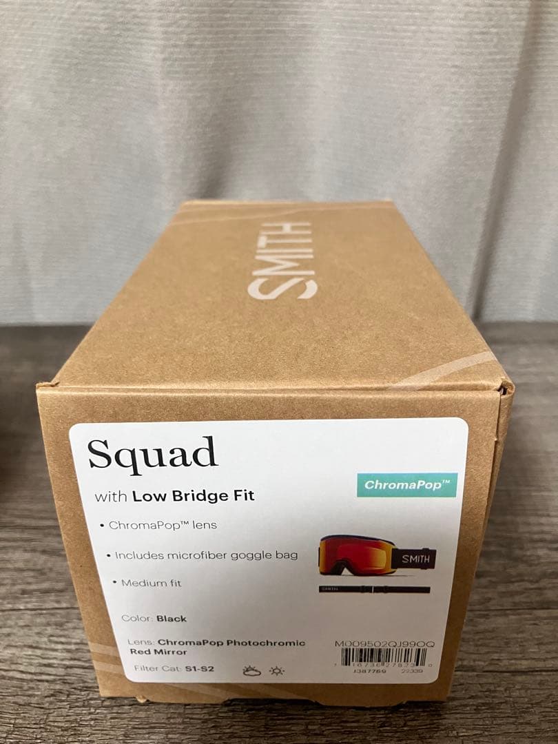 SMITH SQUAD PhotoChromic 調光レンズ スミス ゴーグル