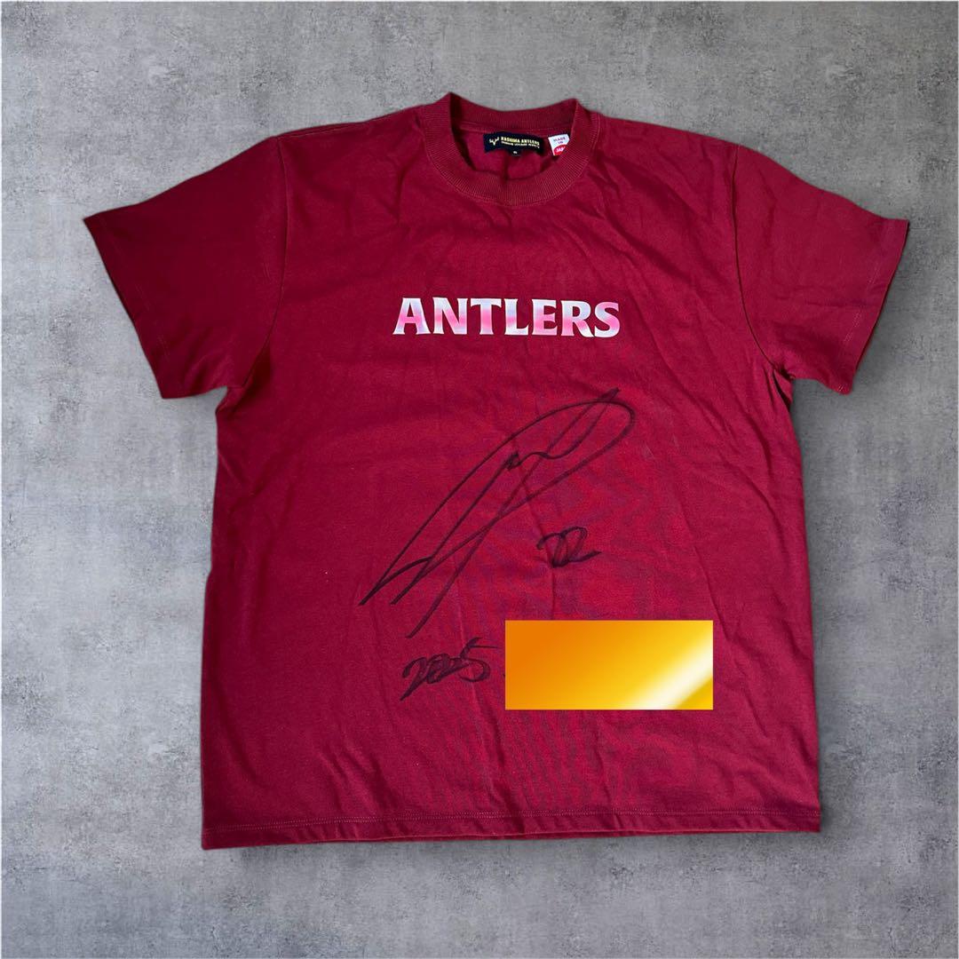 鹿島アントラーズ 濃野公人サイン入りシャツ