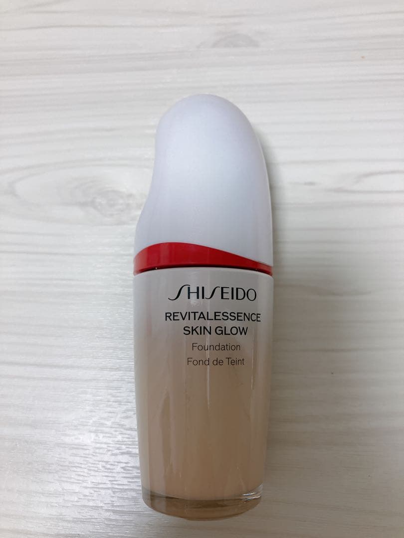 【美品】資生堂エッセンススキングロウファンデーション130/フェイスデュオブラシ